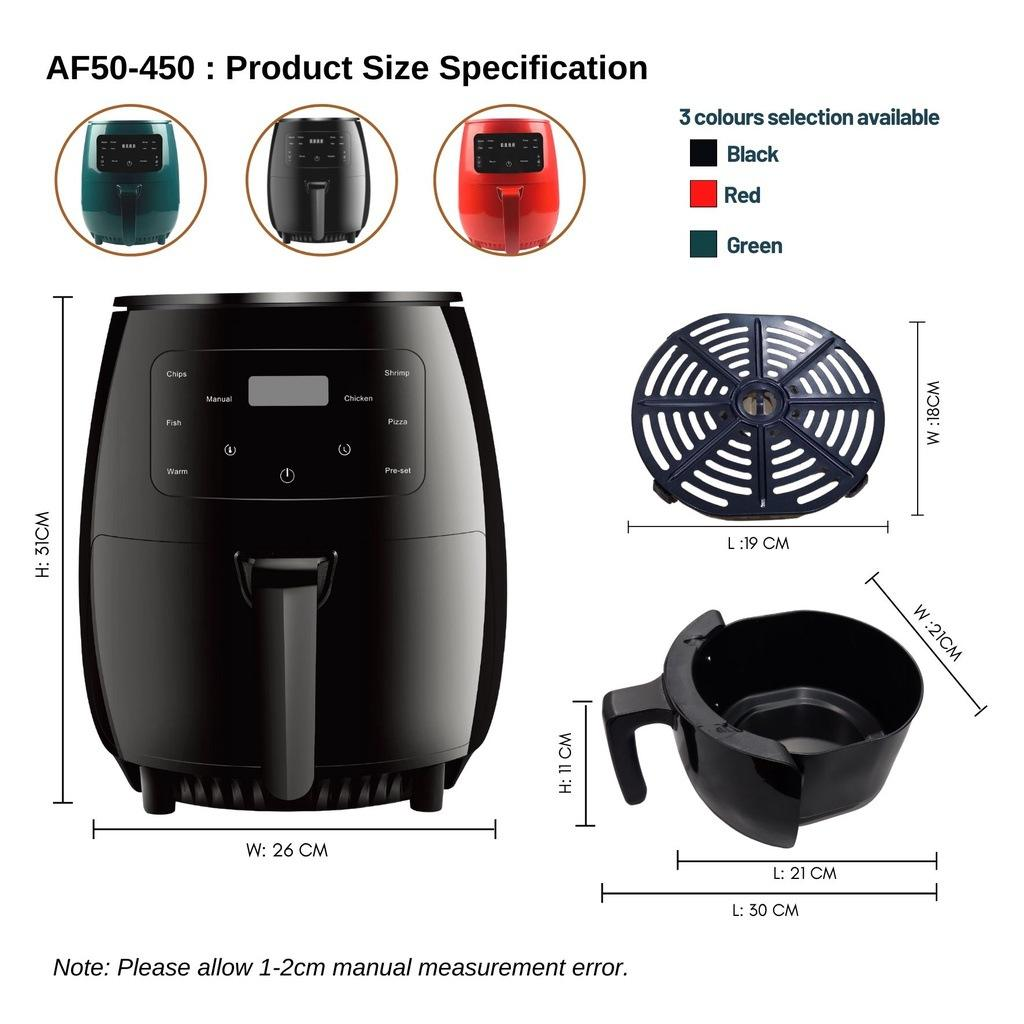 Digital Air Fryer 4.5 L