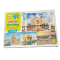 160_Pcs Set Indian Wonders Puzzle  |   Cardboard  |   Educational Toys| 3+ Years