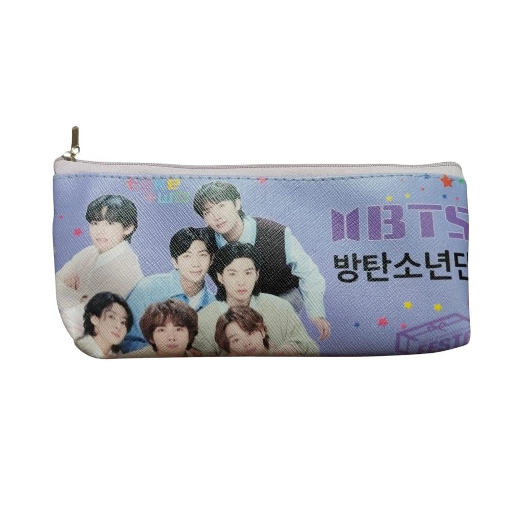 Pack Of_2 Pencil Poch - BTS |   Canvas  |   Stationery | 3+ Years