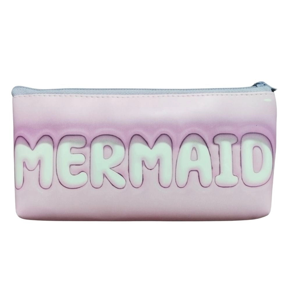 Mermaid Pencil Pouch |   Canvas  |   Stationery | 3+ Years