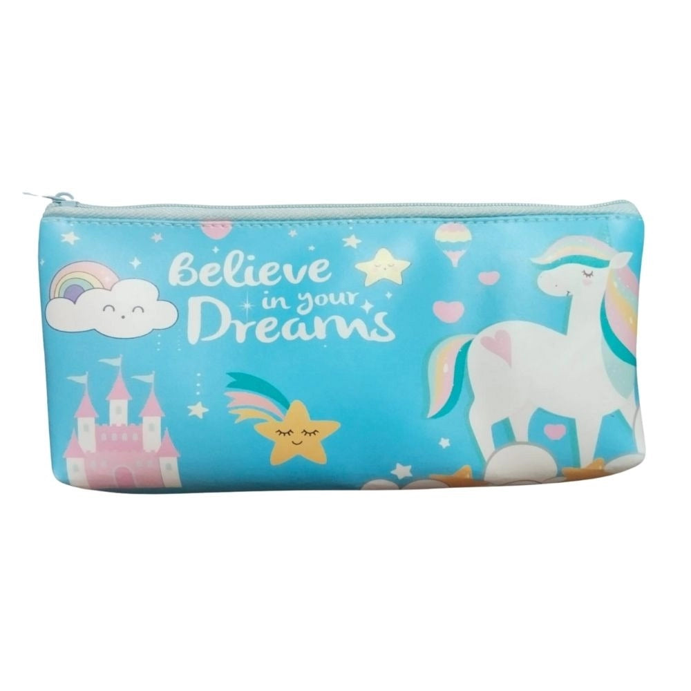 Pack Of_2 Pencil Poch -  Belive in Your Dream |   Canvas  |   Stationery | 3+ Years