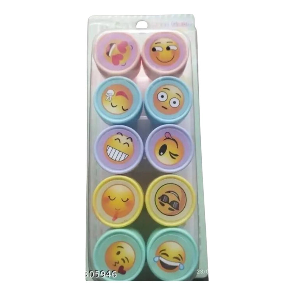 Emoji stamp set | Plastic | Stationery | 3+ Years