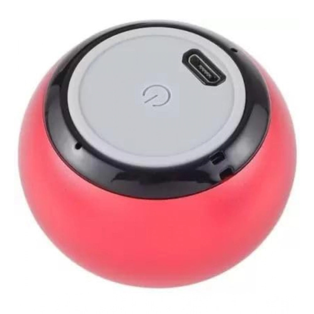 Generic Plastic Rubber Wireless M3 Bluetooth Speaker (Red)