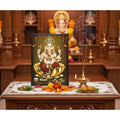 Generic Wooden Lord Ganesha Table Top Devotional Player (Multicolor)