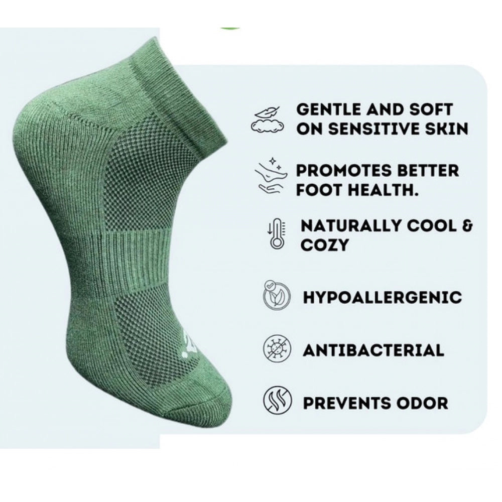 Generic 3_Pair Set Unisex Casual Cotton Printed Low Cut Socks (Multicolor)