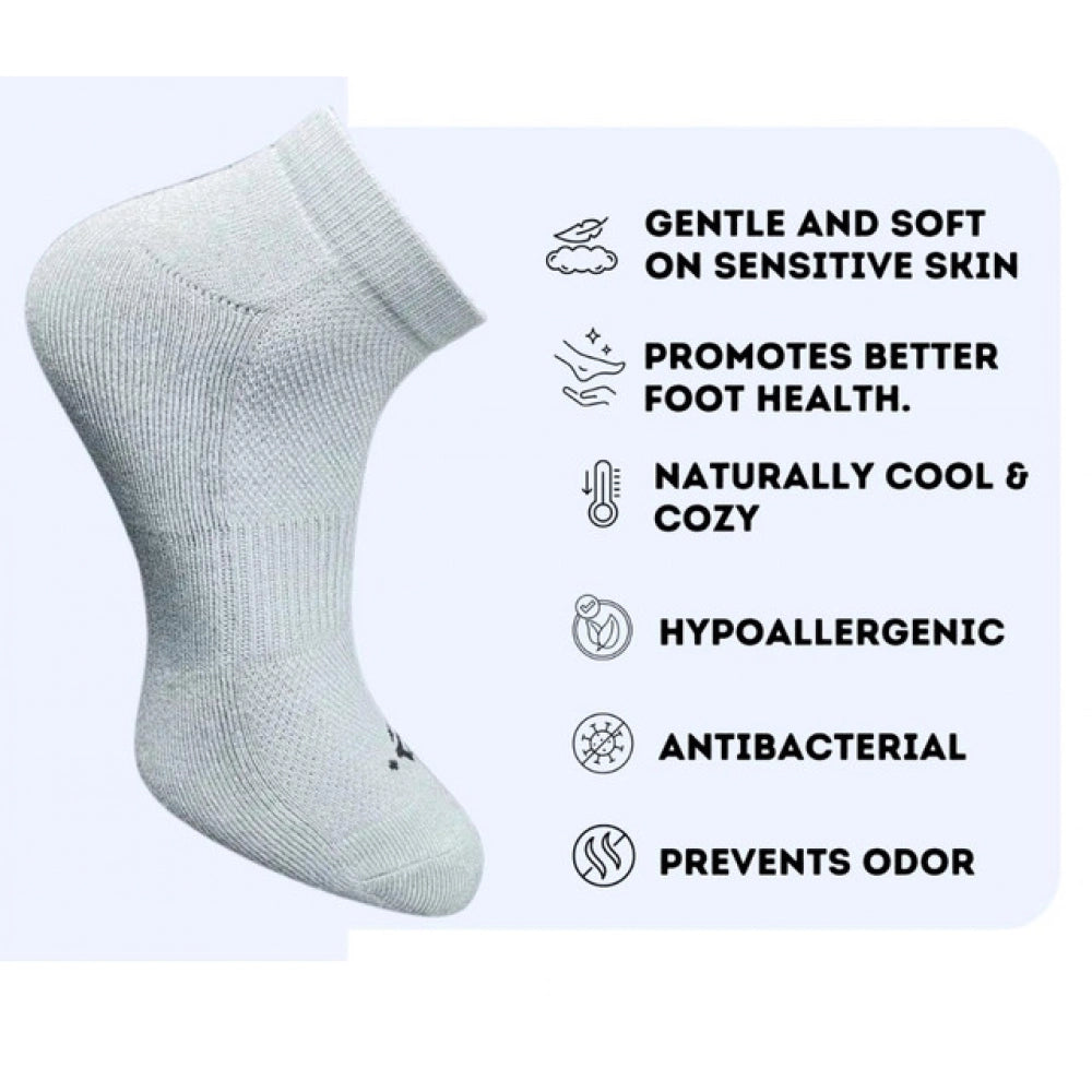 Generic 3_Pair Set Unisex Casual Cotton Printed Low Cut Socks (Multicolor)
