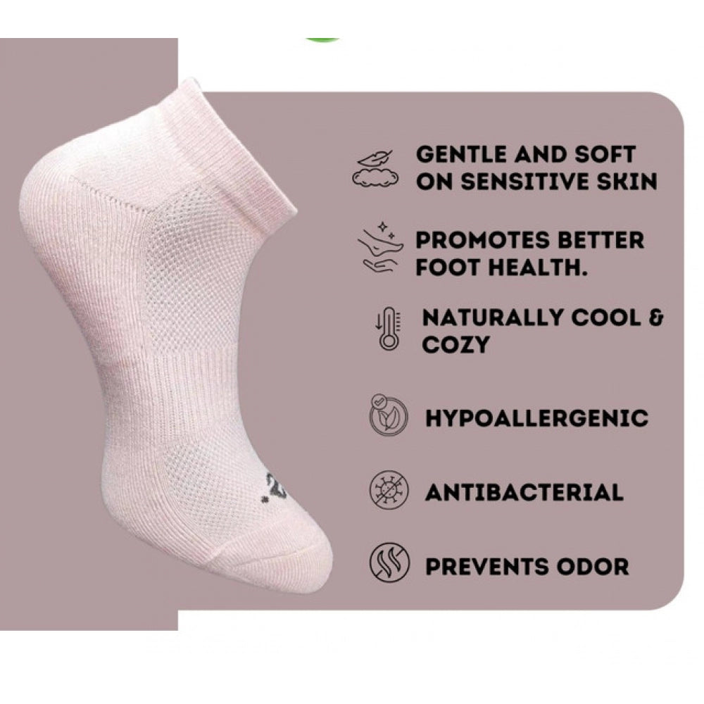Generic 3_Pair Set Unisex Casual Cotton Printed Low Cut Socks (Multicolor)