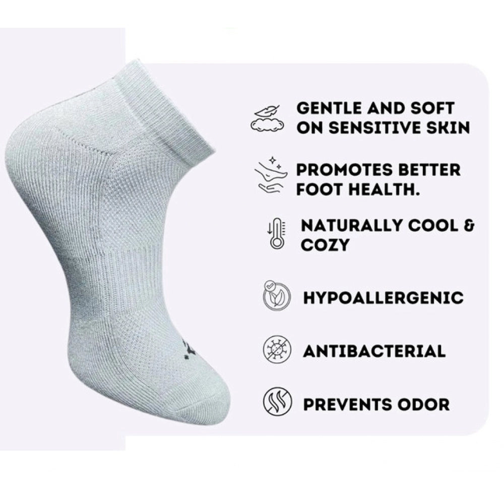 Generic 3_Pair Set Unisex Casual Cotton Printed Low Cut Socks (Multicolor)