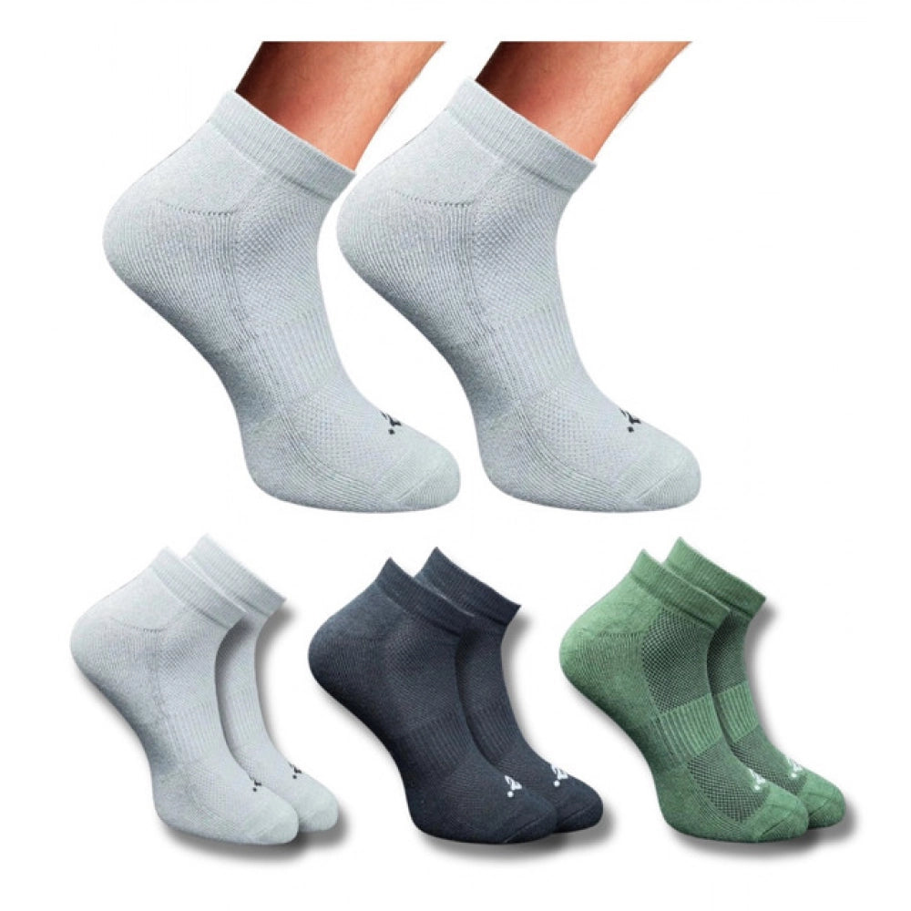 Generic 3_Pair Set Unisex Casual Cotton Printed Low Cut Socks (Multicolor)