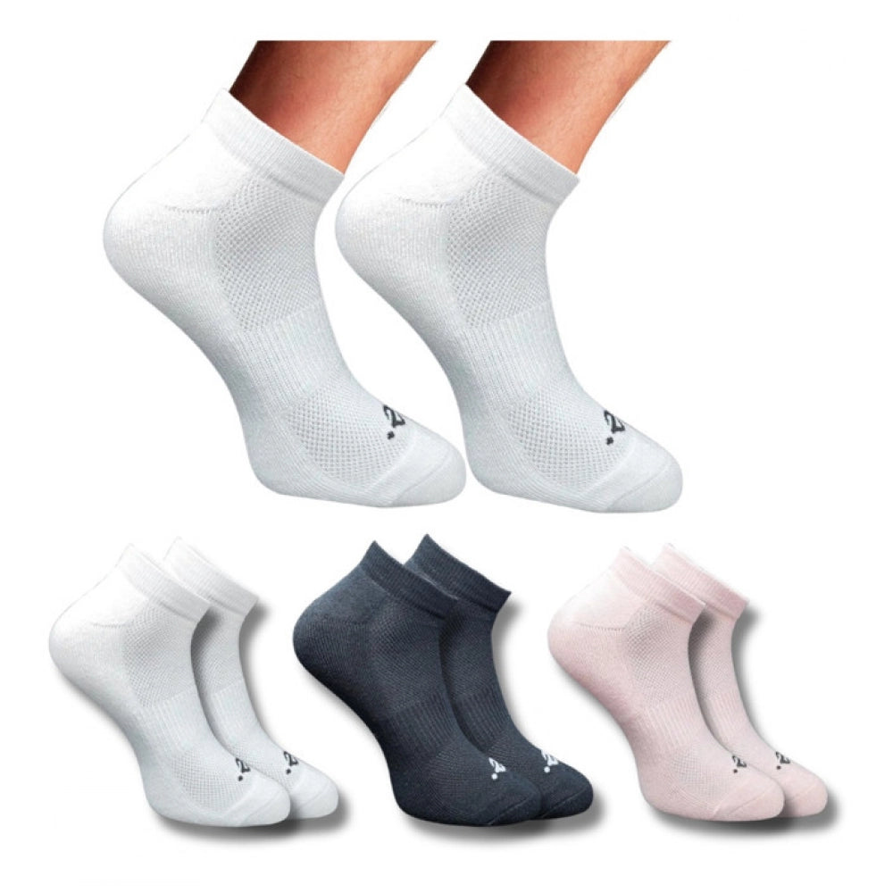 Generic 3_Pair Set Unisex Casual Cotton Printed Low Cut Socks (Multicolor)