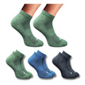 Generic 3_Pair Set Unisex Casual Cotton Printed Low Cut Socks (Multicolor)