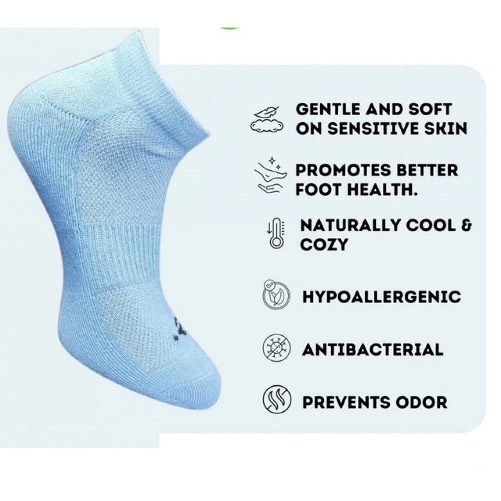 Generic 3_Pair Set Unisex Casual Cotton Printed Low Cut Socks (Multicolor)