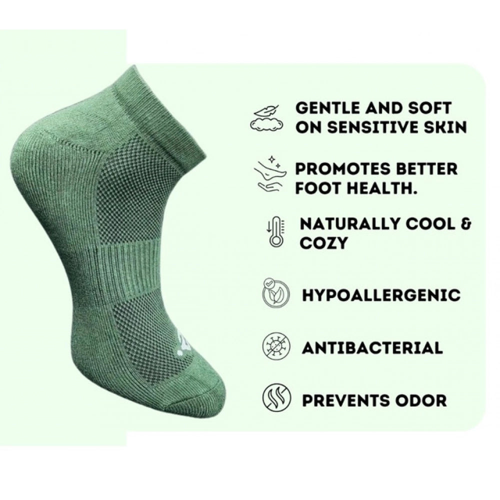Generic 3_Pair Set Unisex Casual Cotton Printed Low Cut Socks (Multicolor)