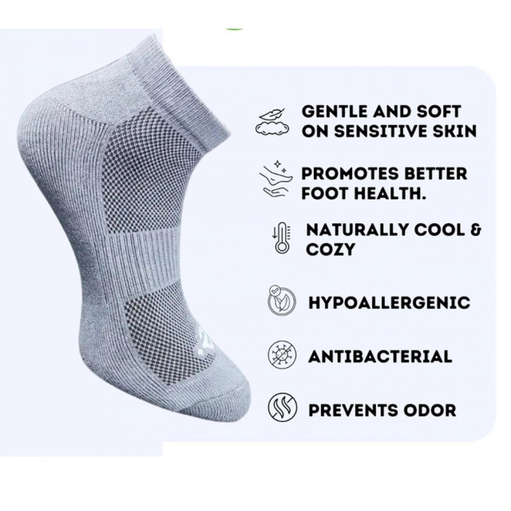 Generic 3_Pair Set Unisex Casual Cotton Printed Low Cut Socks (Multicolor)