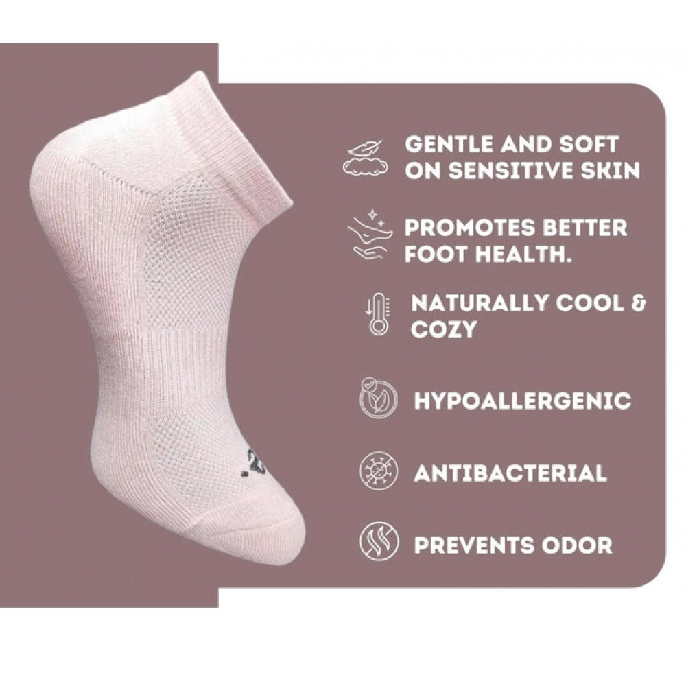 Generic 3_Pair Set Unisex Casual Cotton Printed Low Cut Socks (Multicolor)