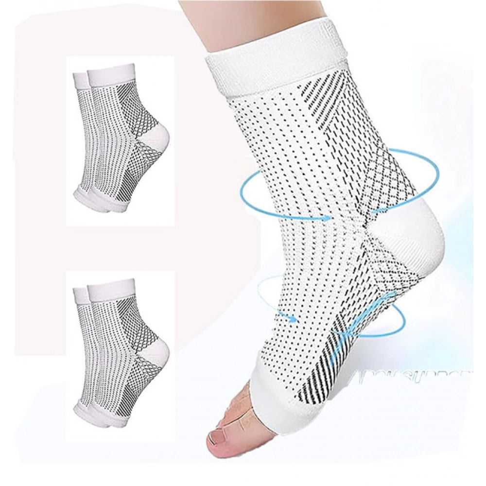 Generic 3_Pair Set Unisex Casual Cotton Printed Ankle Length Support Socks (Multicolor)