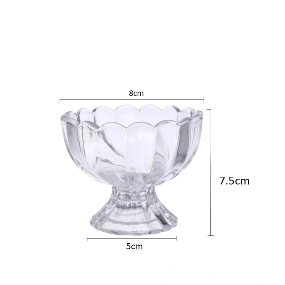 Generic Unbreakable Plastic Dessert And Ice Cream Bowls – Set of 6 for Serving Salad, Fruits And More (Color: Assorted )
