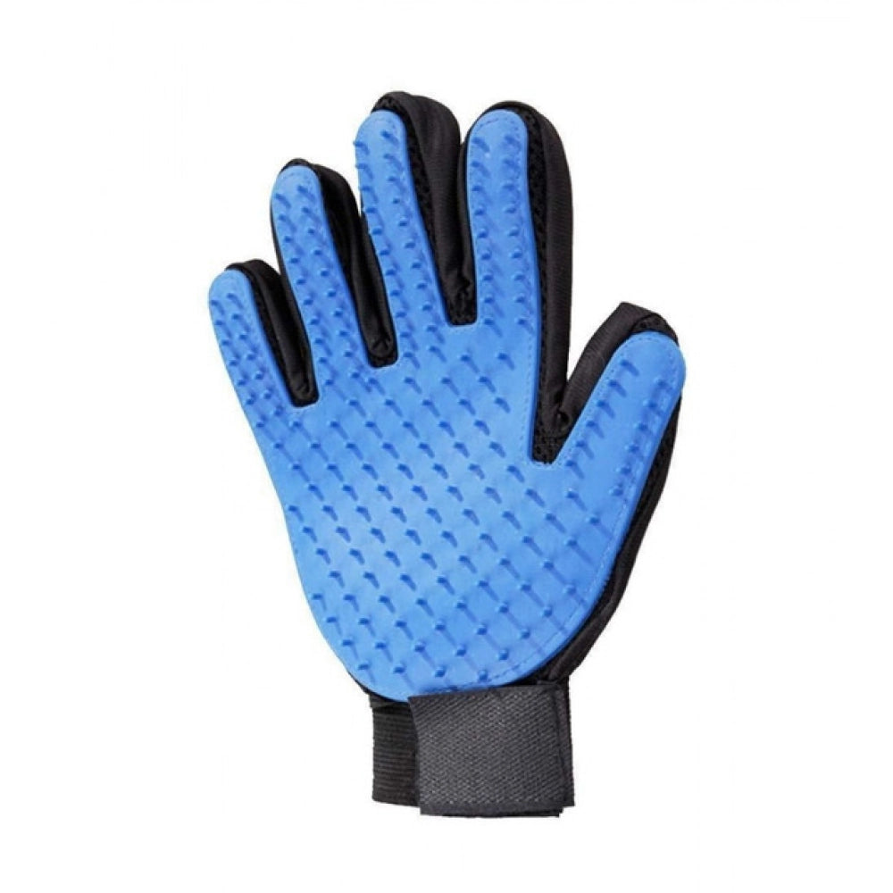 Generic Pack of 2_5-Finger Deshedding Glove – Pet Hair Remover And Grooming Gloves (Color: Assorted )