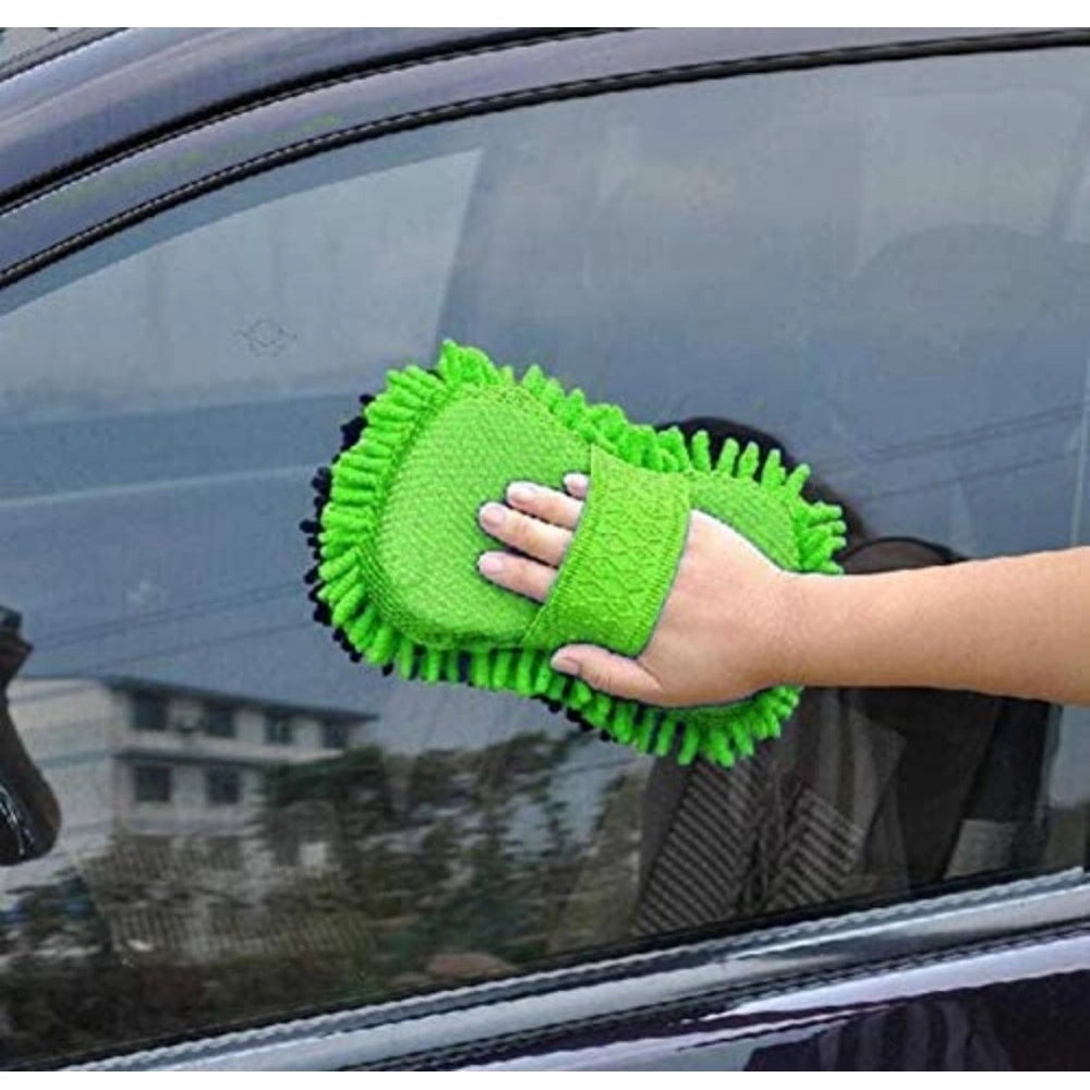 Generic Pack Of 2_Car Wash Sponge – Soft And Absorbent Cleaning Sponge for Vehicles (Color: Assorted )