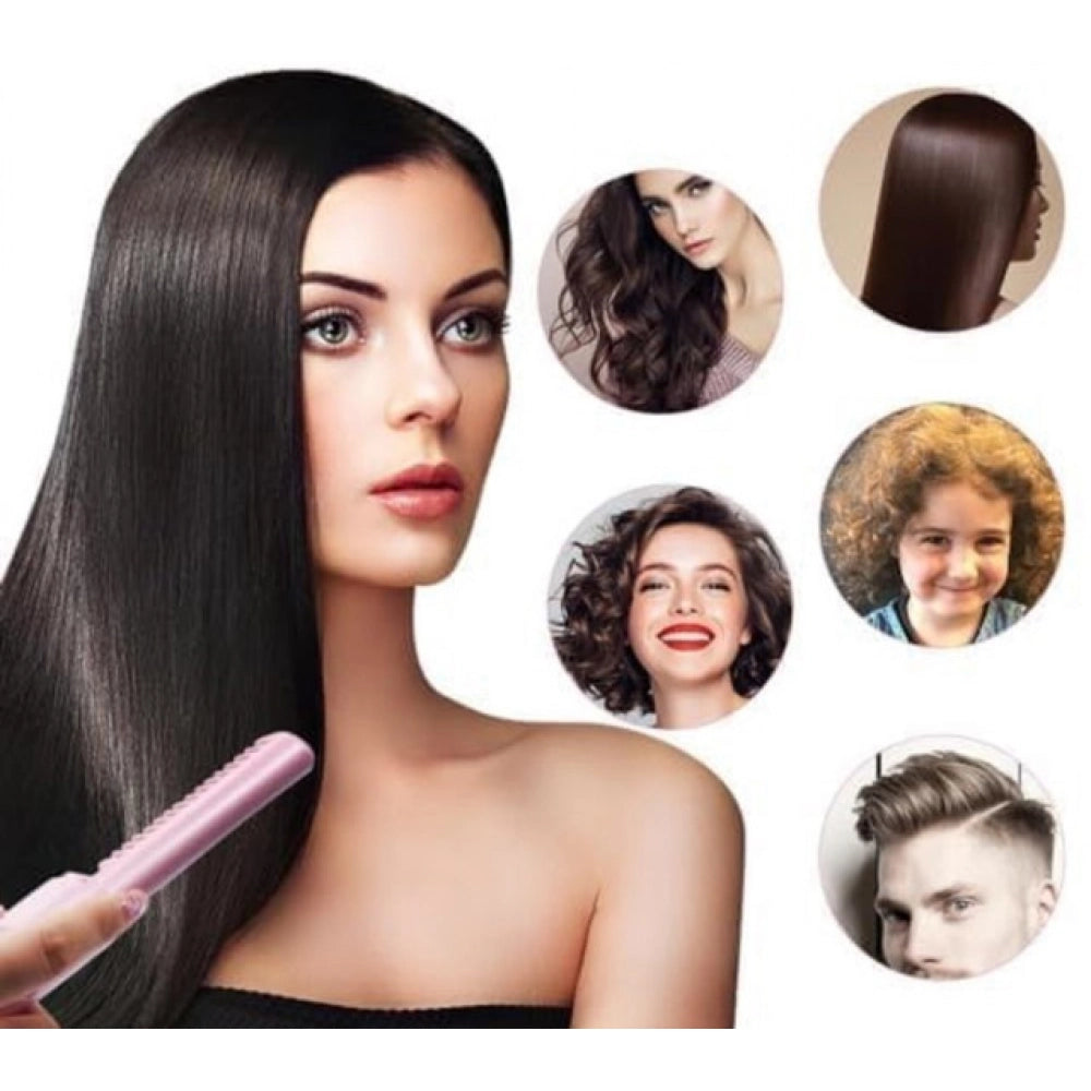 2-Pack Cordless Mini Hair Straightener