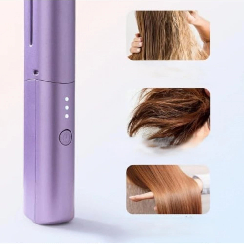 2-Pack Cordless Mini Hair Straightener