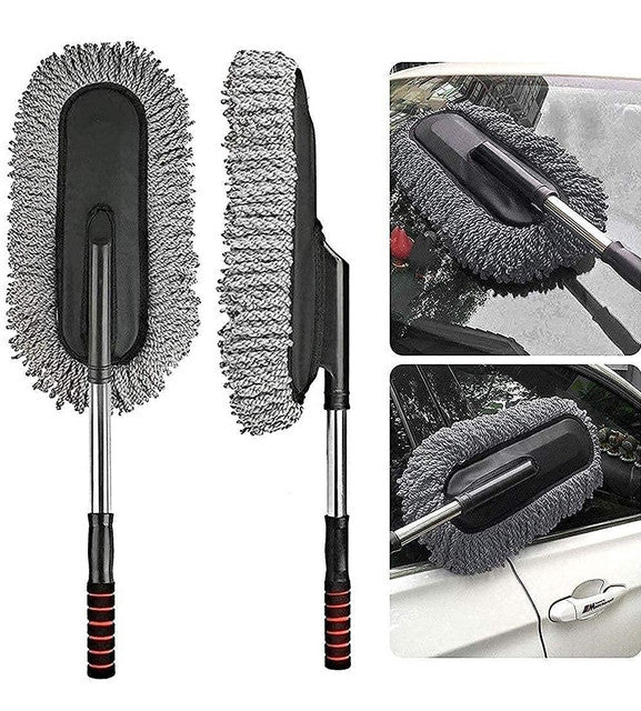 Generic Big Car Duster (Grey)