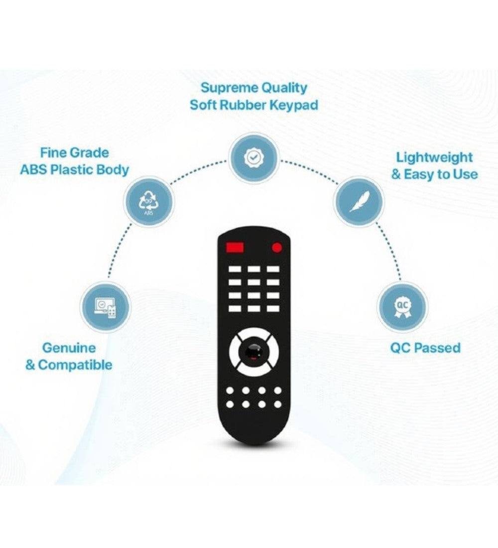 Generic AC Remote Control Model 219 Compatible with Mitsubishi AC (White)