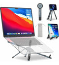 Generic Aluminium Laptop Stand (Grey-Black)