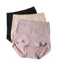 Generic Nylon Women's Seamless High Waist Hipster 105 Panty Free Size (Multicolor)