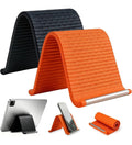 Generic Silicone Flexible Phone Holder (Orange-Black)