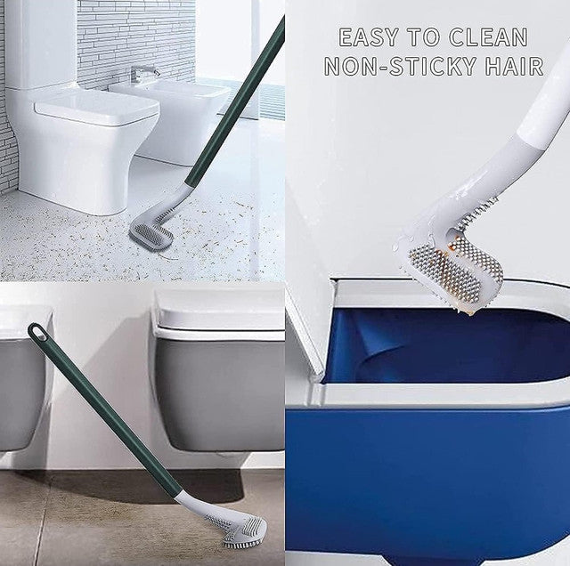 Generic Plastic Golf Toilet Brush (White)