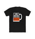 Generic Men's Polyester Printed Round Neck Short Sleeve T-Shirt (Black)