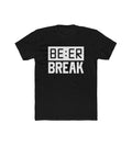 Generic Men's Polyester Printed Round Neck Short Sleeve T-Shirt (Black)