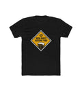 Generic Men's Polyester Printed Round Neck Short Sleeve T-Shirt (Black)