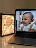 Generic Plastic Lithophane LED Picture Frame (Black)